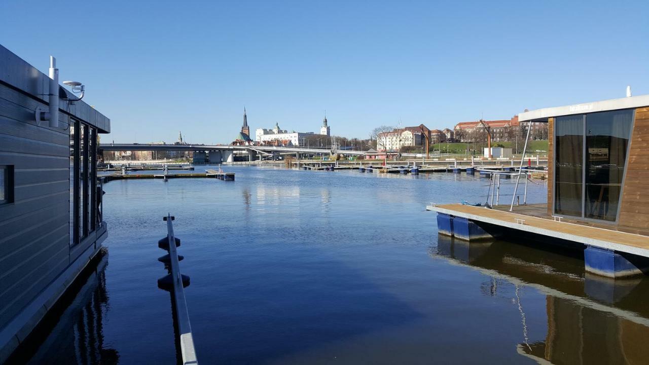 Hausboot - Na Wodzie - Houseboat Porta Mare - Odradream Apartment Stettin